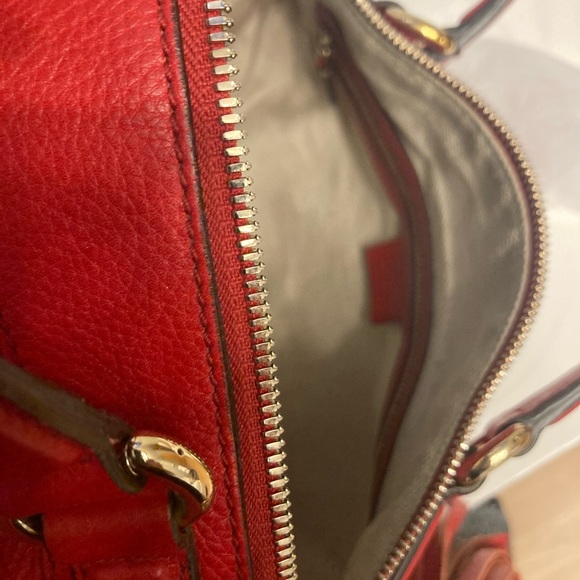 Leather Gucci Boston Bag - Picture 7 of 9